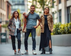 Wie kombiniert man Basics mit Trendteilen?