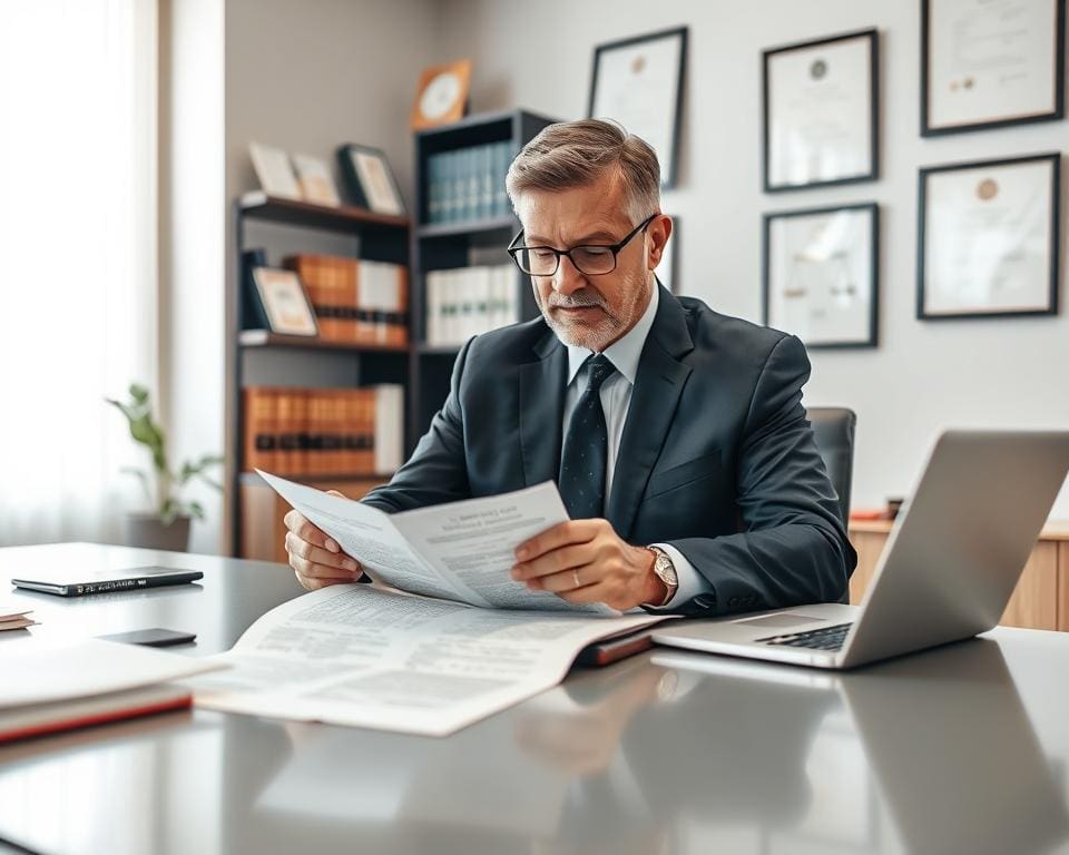 Wie unterstützt ein Rechtsberater Vertragsfragen?