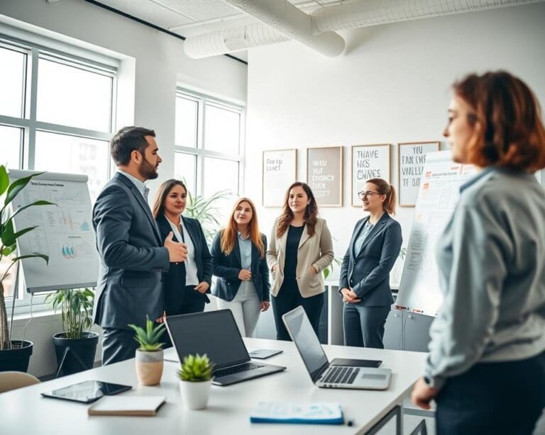 Wie unterstützt ein Schulungsanbieter Mitarbeiter?