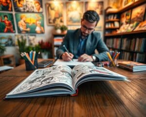 Wie wird ein hochwertiges personalisiertes Comic Buch gestaltet?