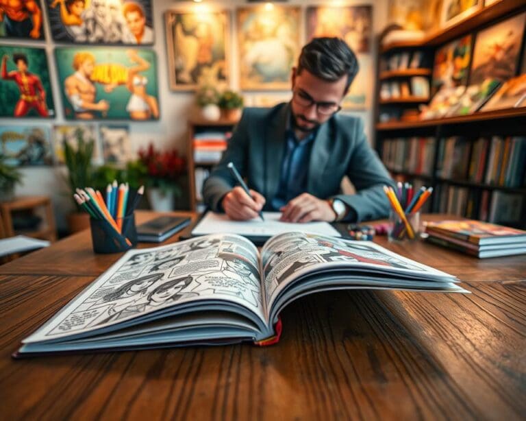 Wie wird ein hochwertiges personalisiertes Comic Buch gestaltet?