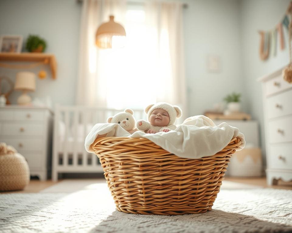 Warum ist ein Babykorb als Geschenk zur Geburt so beliebt?