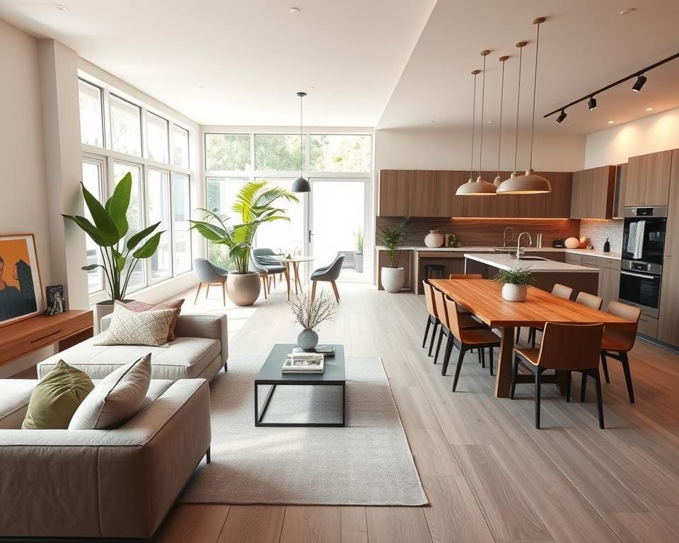 Warum sind offene Wohnkonzepte modern?