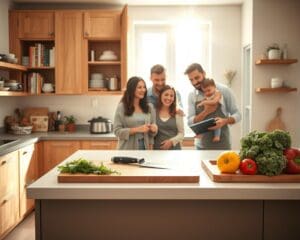 Was gehört in eine praktische Familienküche?