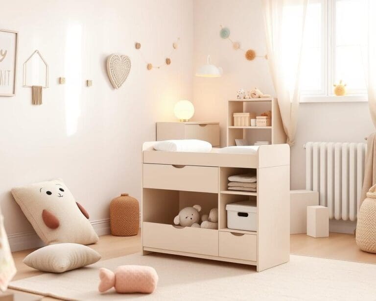 Welche Wickelkommode spart Platz im Alltag?