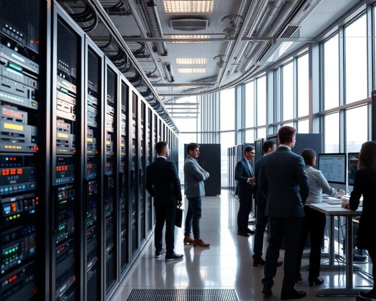 Wie arbeiten Rechenzentren effizient?