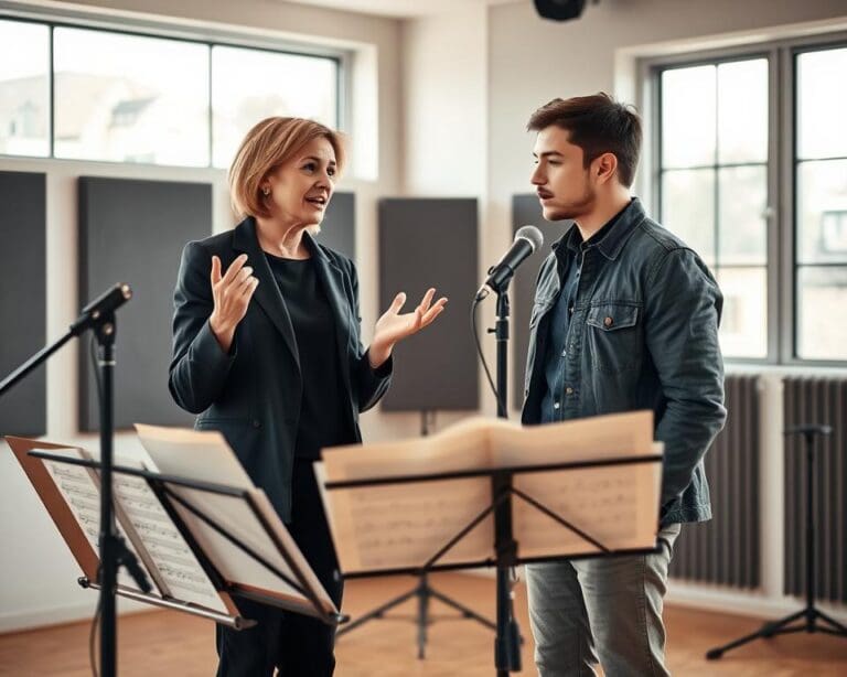 Wie arbeitet ein Gesangscoach professionell?