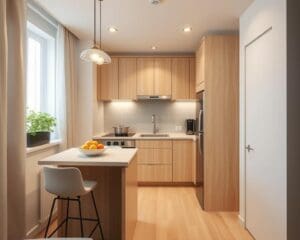 Wie richtet man kleine Küchen ein?