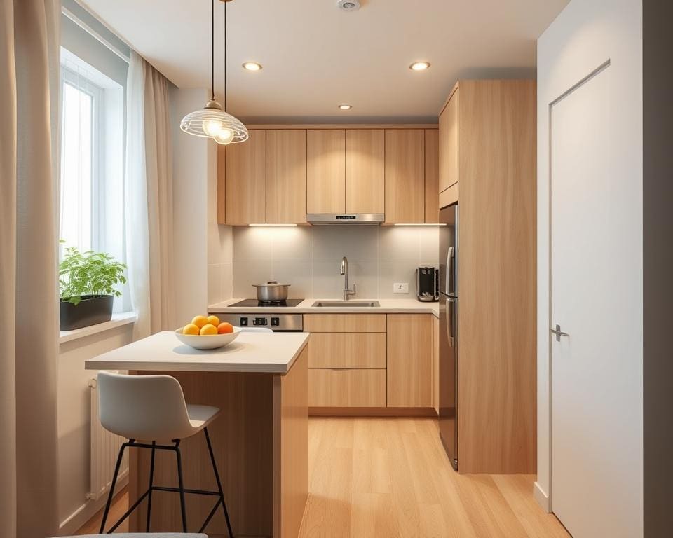 Wie richtet man kleine Küchen ein?