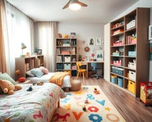 Wie schafft man Stauraum im Kinderzimmer clever?