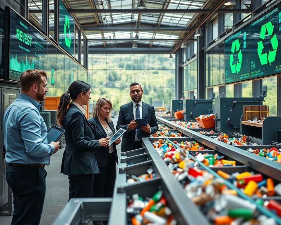 Wie unterstützen digitale Lösungen Recyclingbetriebe?