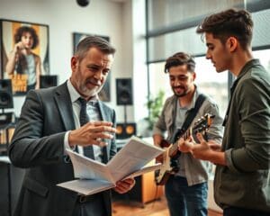 Wie unterstützt ein Musikmanager?