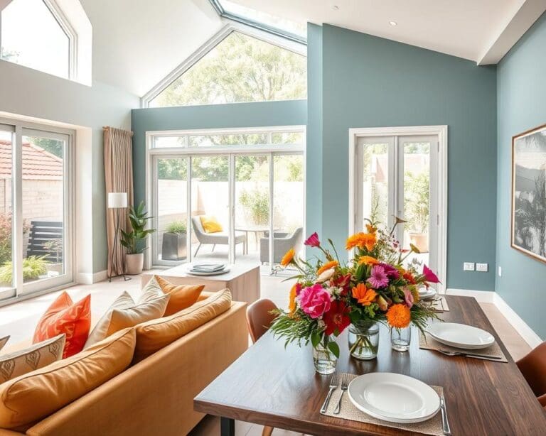 Wie wirkt Farbgestaltung auf Räume?