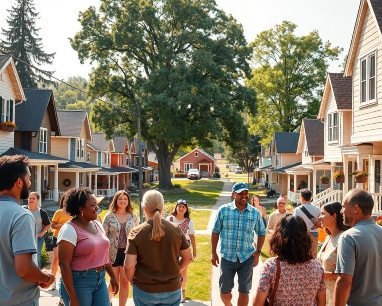 Warum sind Nachbarschaften oft besonders offen?