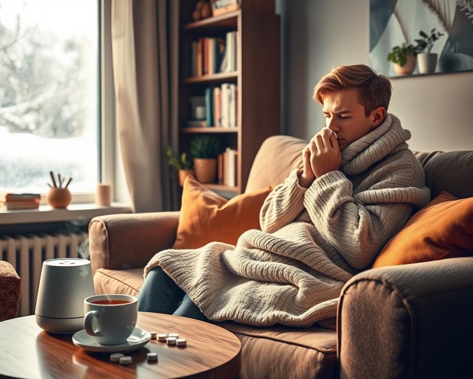 Was sind typische Symptome einer Erkältung?