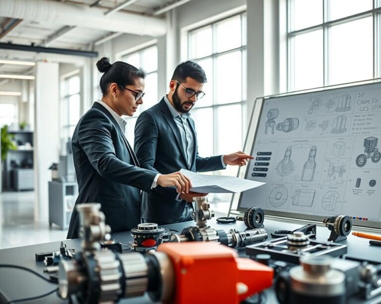 Wie arbeitet ein Maschinenbauingenieur?