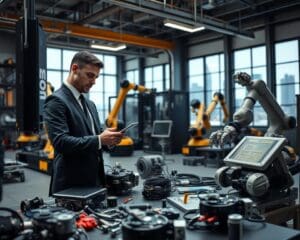 Wie arbeitet ein Mechatroniker im Betrieb?