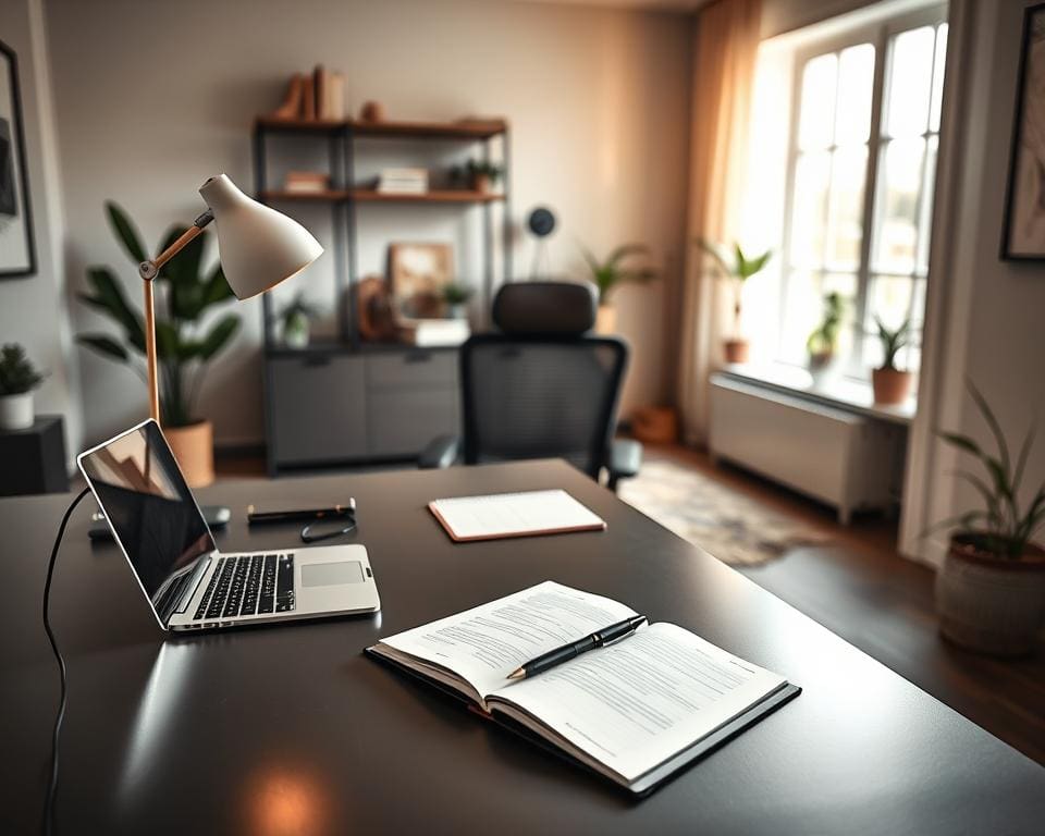 Wie plant man ein Homeoffice mit Design-Schreibtisch?