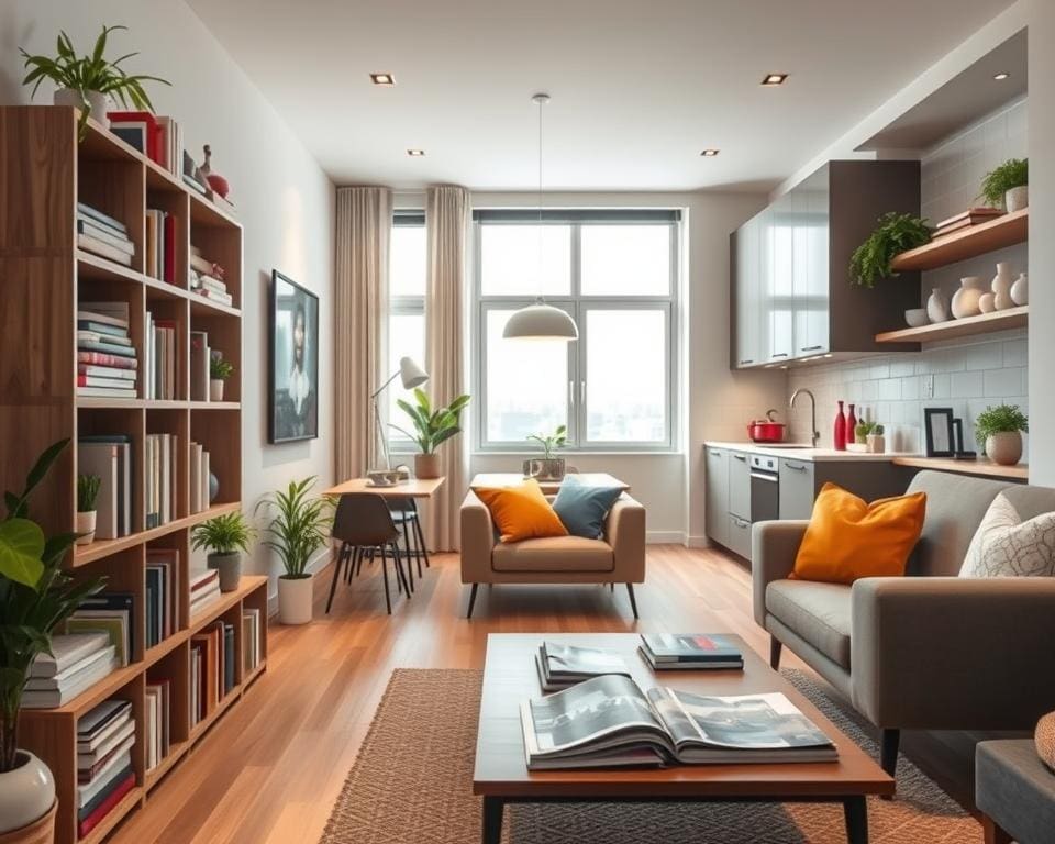 Wie schafft man Ordnung in kleinen Wohnungen?