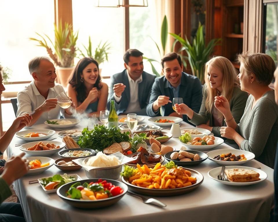 Wie stärkt gemeinsames Essen soziale Kontakte?