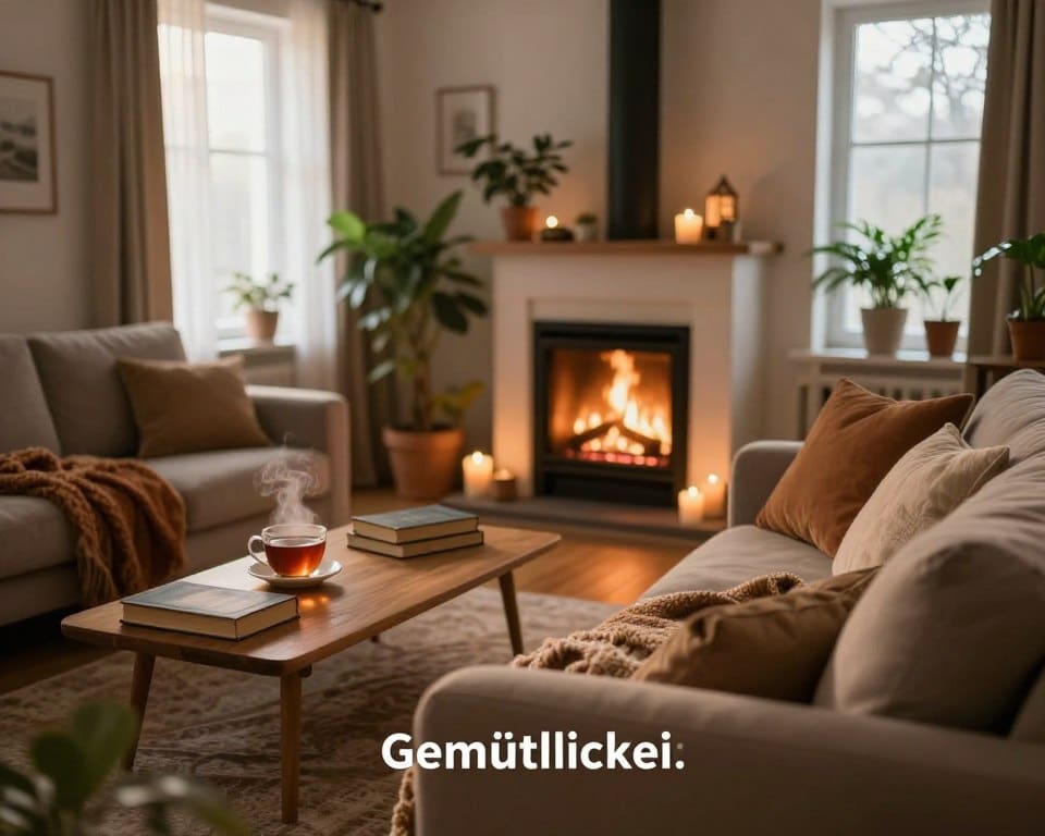 Bedeutung Gemütlichkeit Wohnzimmer