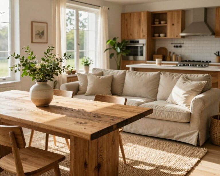 Warum sind Naturmaterialien beim Wohnen so beliebt?