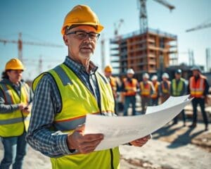 Was leistet ein Bauleiter auf Baustellen?