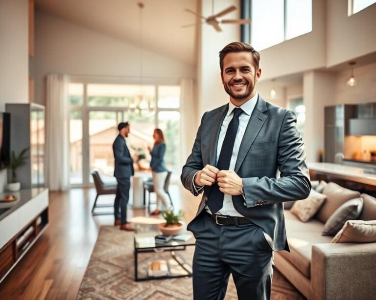 Was macht ein Immobilienmakler beim Verkauf?