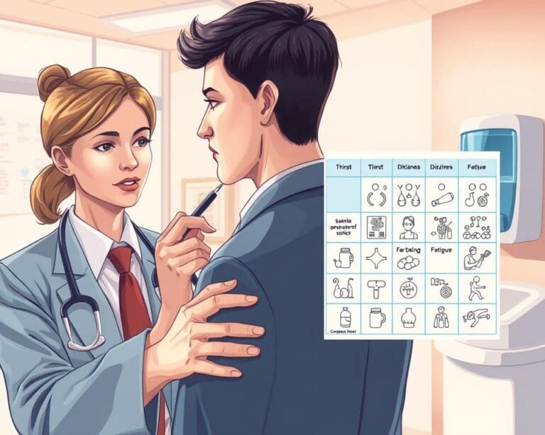 Was sind Anzeichen einer Dehydration?