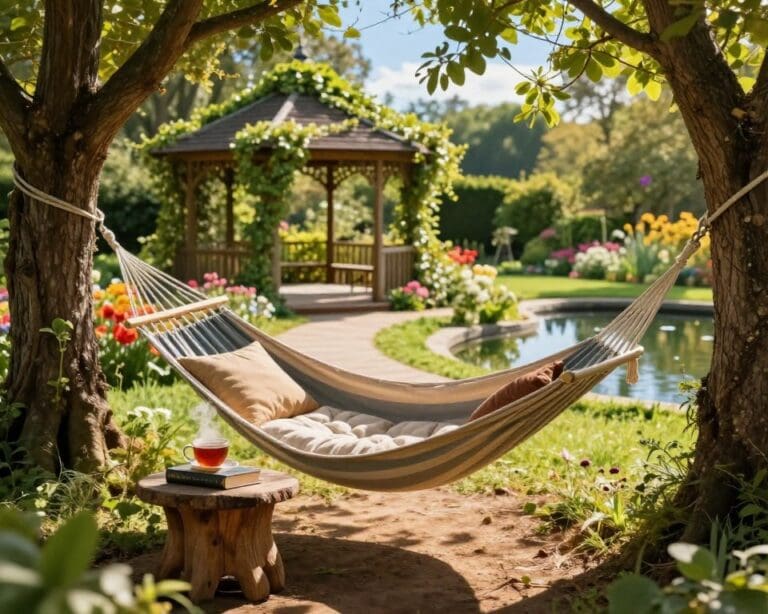 Was sind Ideen für eine Outdoor-Leseecke?