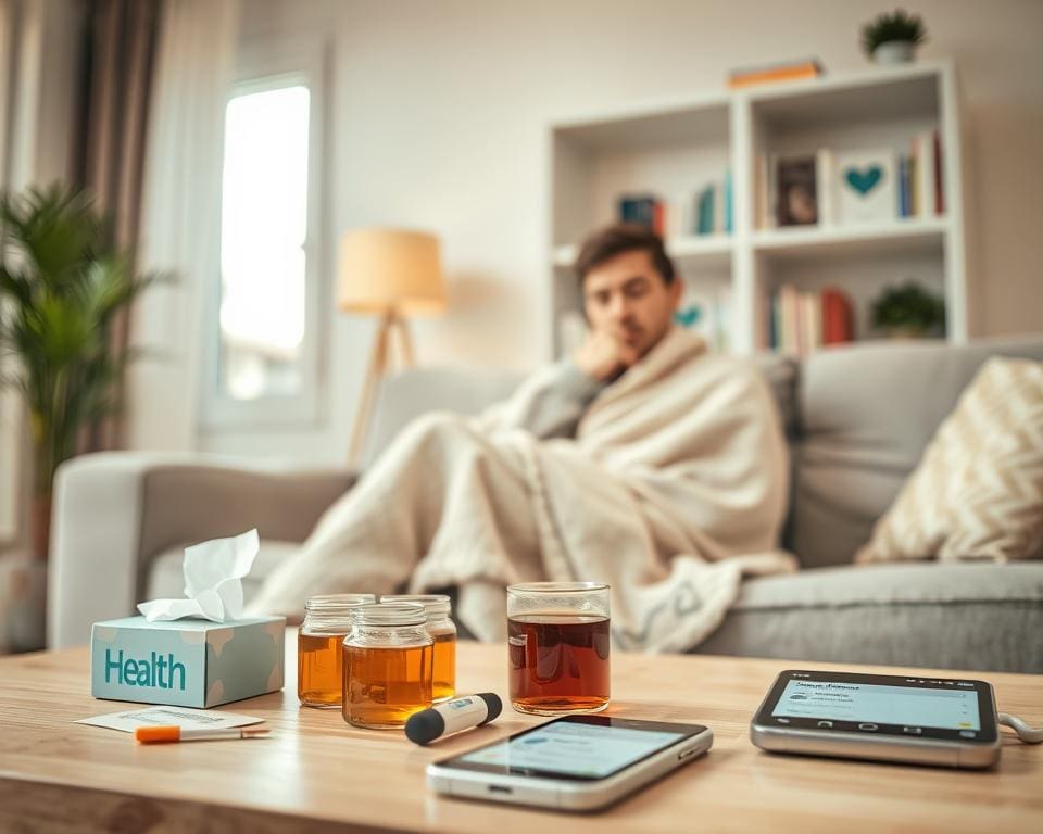 Was sind Symptome einer Grippe?