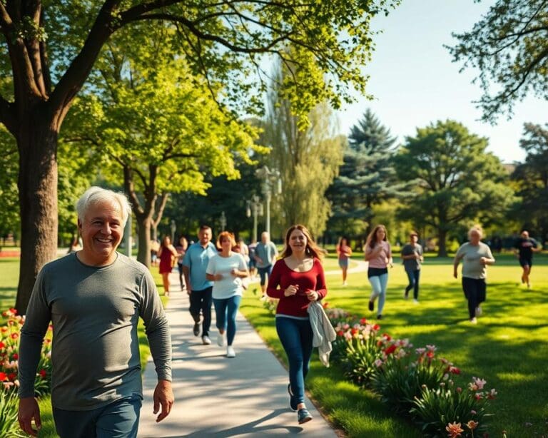 Was sind Vorteile von täglichem Spazierengehen?