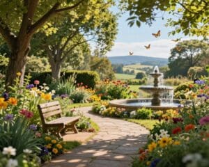 Wie gestaltet man einen Garten zum Abschalten?