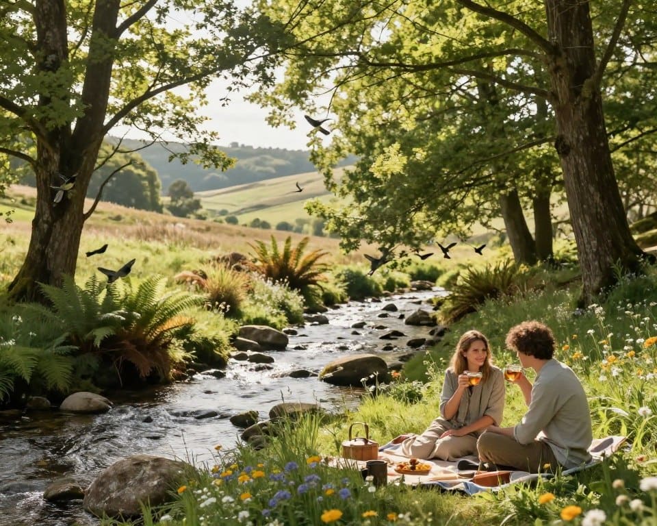 Wie kombiniert man Natur und Entspannung?
