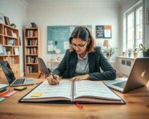 Wie plant man einen strukturierten Tagesablauf?