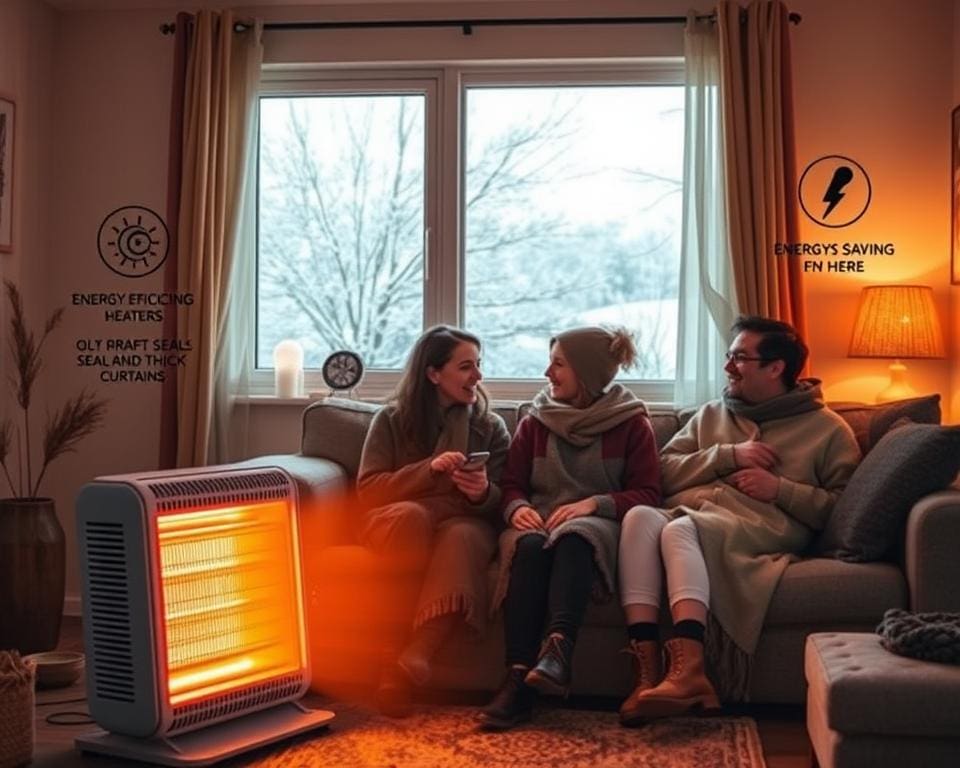 Wie spart man Energie beim Heizen im Winter?