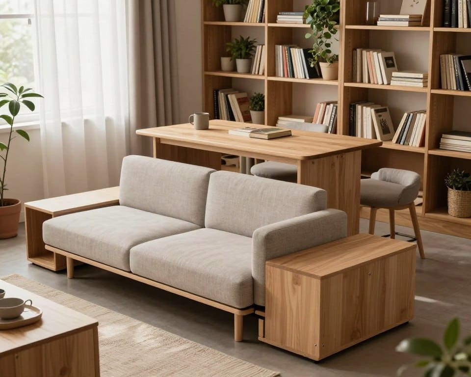 platzsparende Möbel