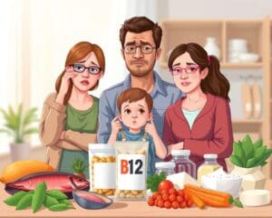 Was sind Symptome einer Vitamin-B12-Unterversorgung?