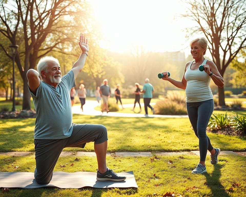 Wie bleibt man auch im Alter fit?