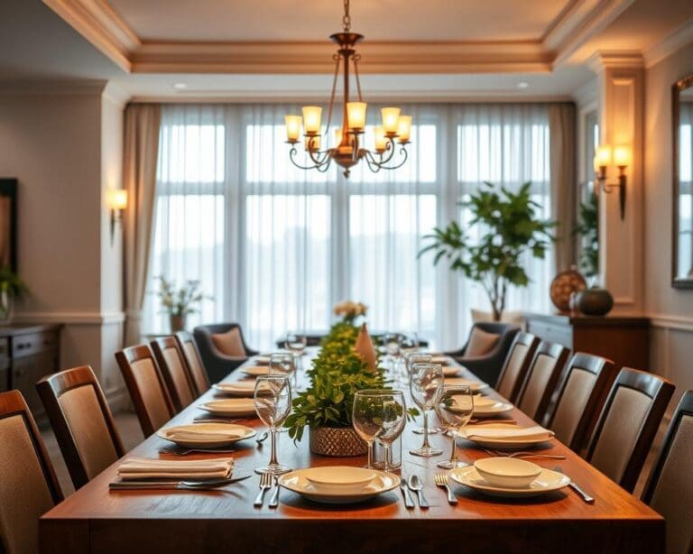Beleuchtung Esszimmer
