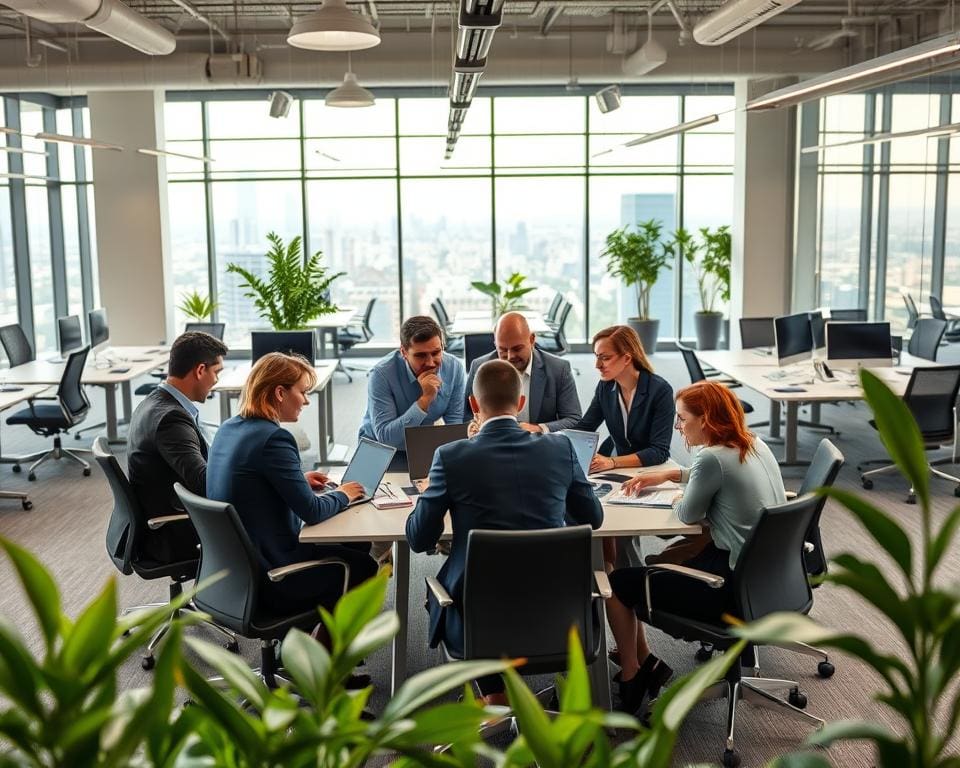 Bürolösungen für hybrides Arbeiten