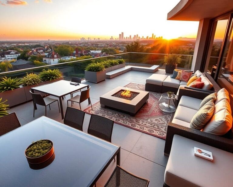 Terrasse modern