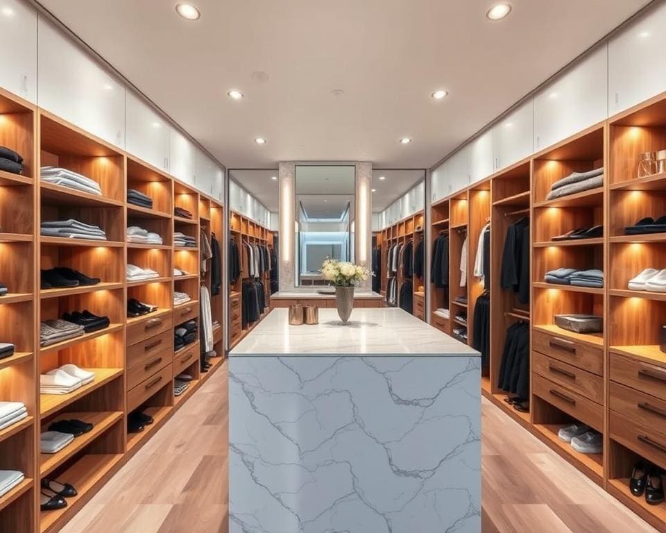 begehbarer Kleiderschrank