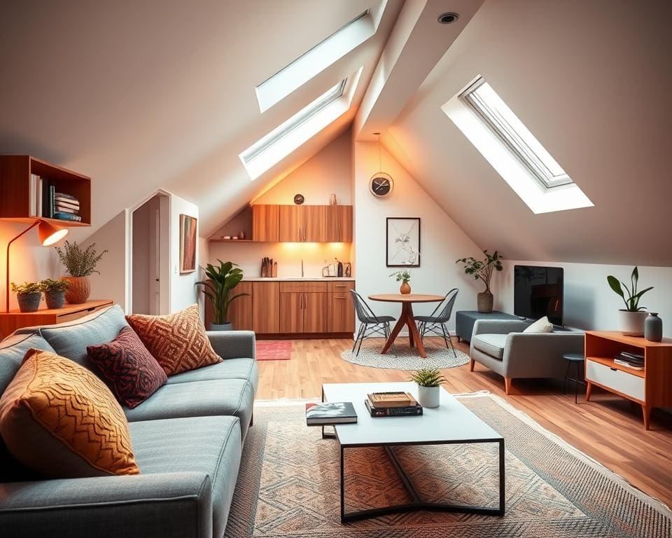 Dachgeschosswohnung einrichten