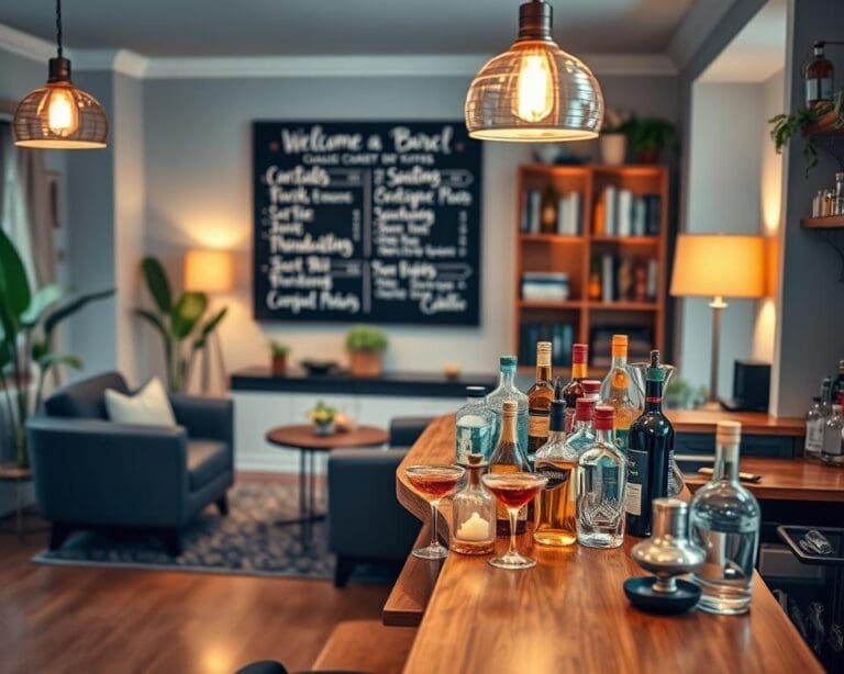 Hausbar zuhause