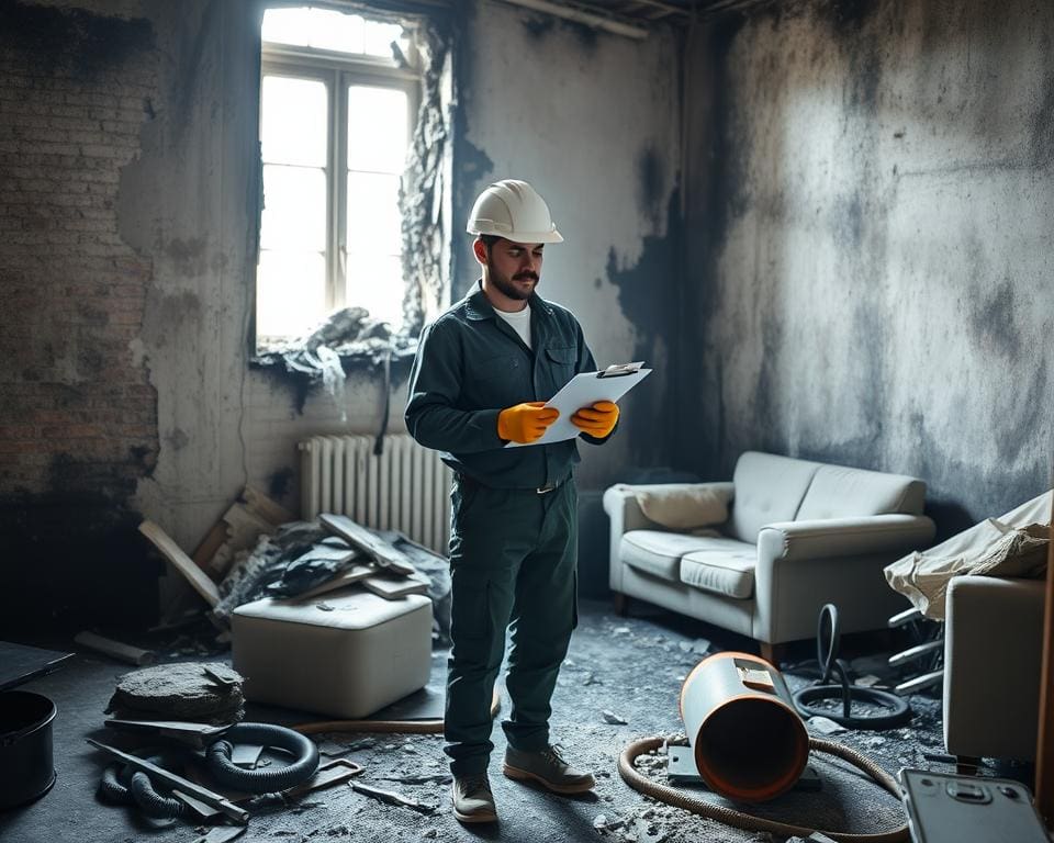 Brandschadensanierung