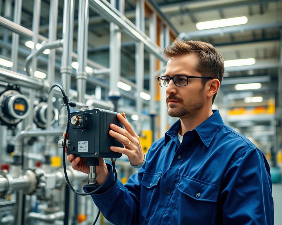 industrielle Leckortung